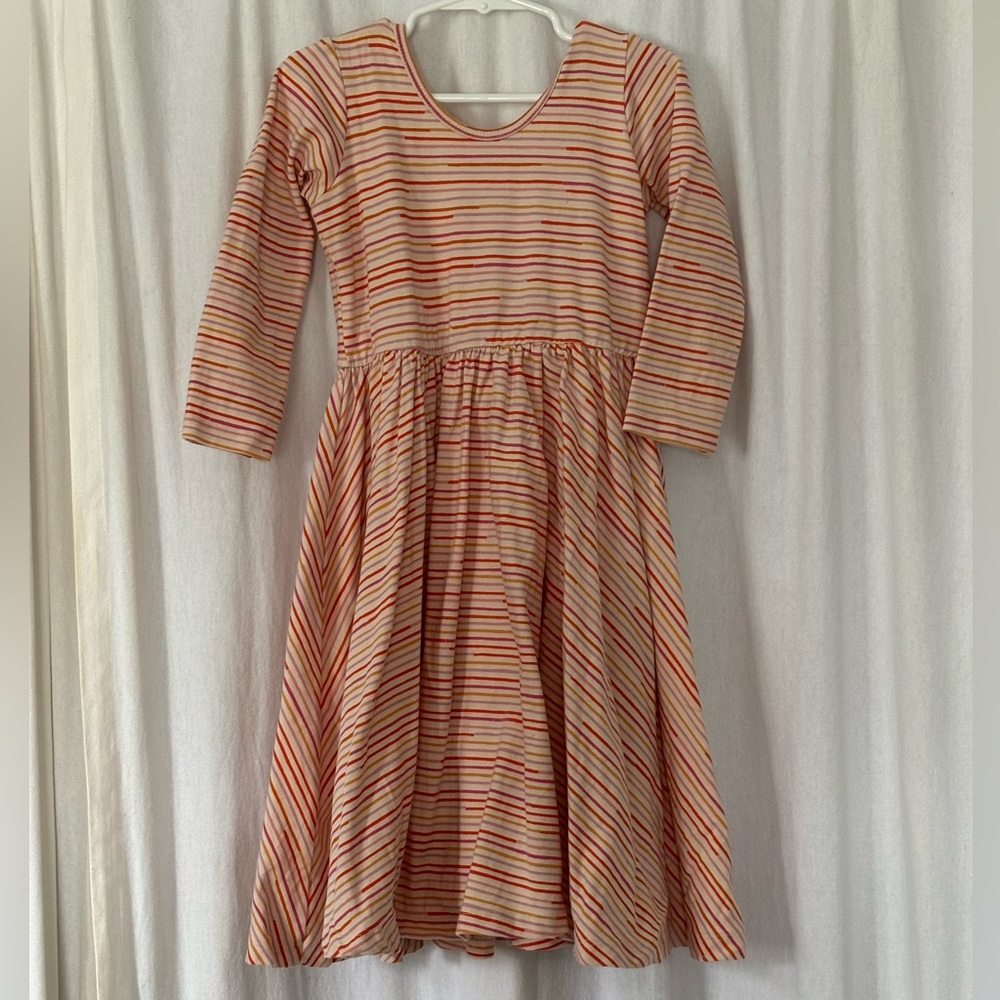 Alice + Ames Long sleeve striped ballet dress